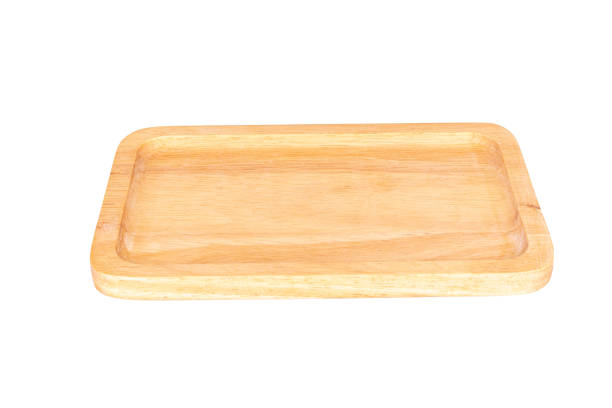 istock wooden square plate isolated on white background 1459853885