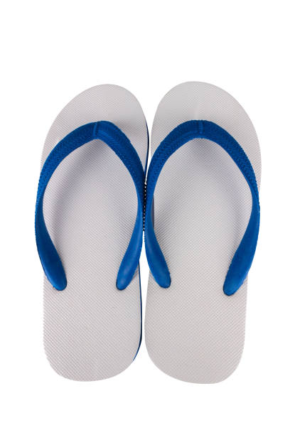 istock sandals  flip flops color blue isolated on white background 1459855408