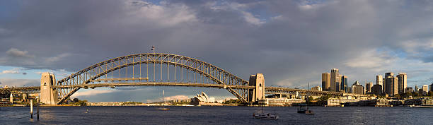 Sydney City Skyline Panorama stock photo