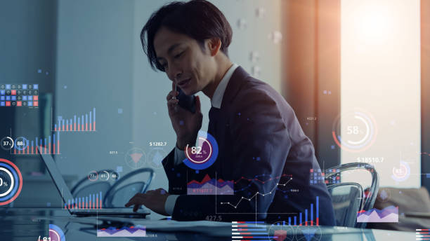 istock Statistics of business concept. Finance chart. Financial planning. Data analysis. 1459863602