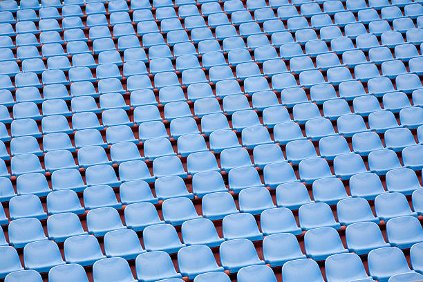 istock Row of chairs in a stadium 145986608