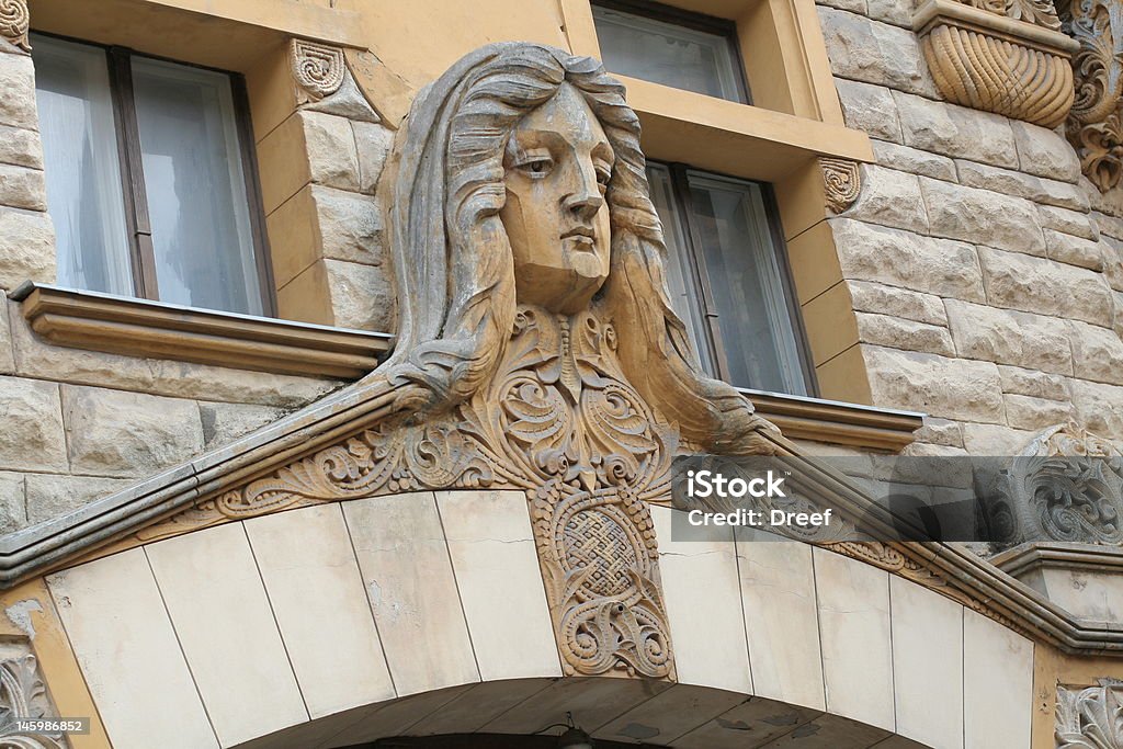 Art Nouveau Art nouveau building in Riga, Baltic states Apartment Stock Photo