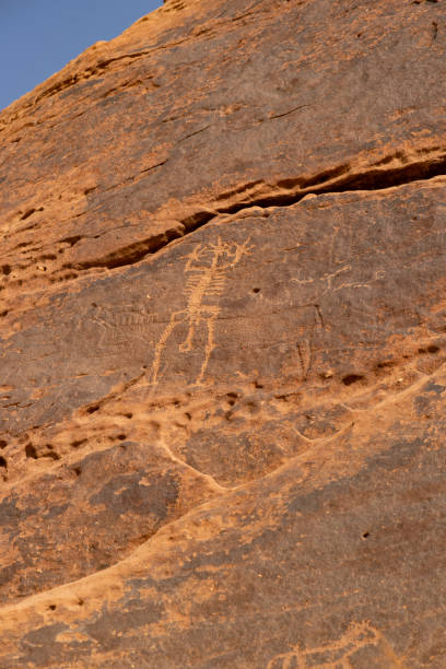 istock Rock carvings in Saudi Arabia 1459868649