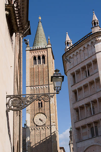 istock Baptistery and Cathedral in Parma 145987051