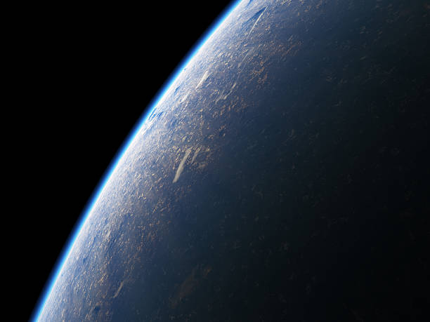 La terre depuis l'espace - Photo