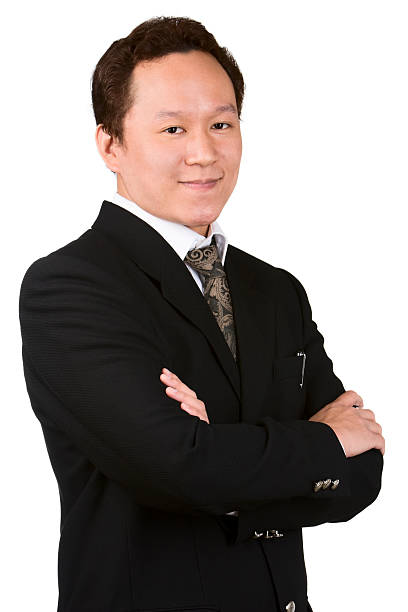 istock Portrait of young businessman 145987528