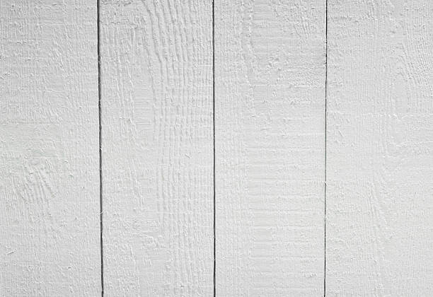 Fond de texture en bois, Blanc - Photo