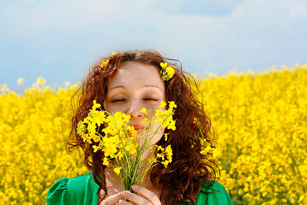 summer girl stock photo