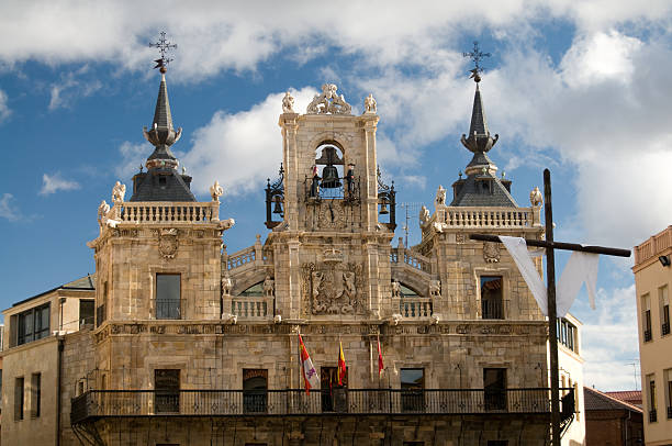 istock Episcopal Palace Gaudi of Astorga. Spain 145987899