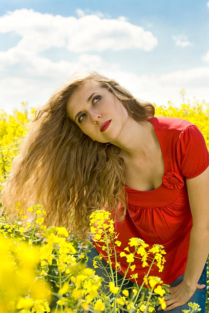 istock attractive girl  looking up to the sky 145987929