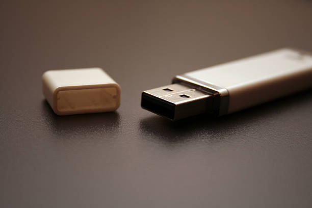istock Close up of USB flash drive 145987930