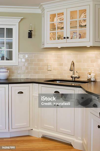 Custom Kitchen Stock Photo - Download Image Now - Customized, Cabinet, Cultures