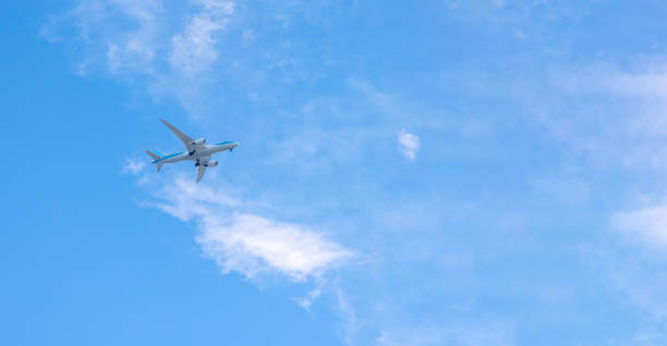 Free Stock Photo of Airplane Flying Through Cloudy Sky | Download Free ...