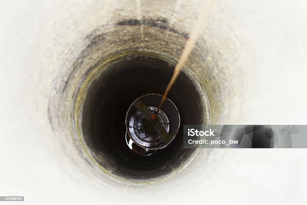 Im den fountain - Lizenzfrei Bohrloch Stock-Foto