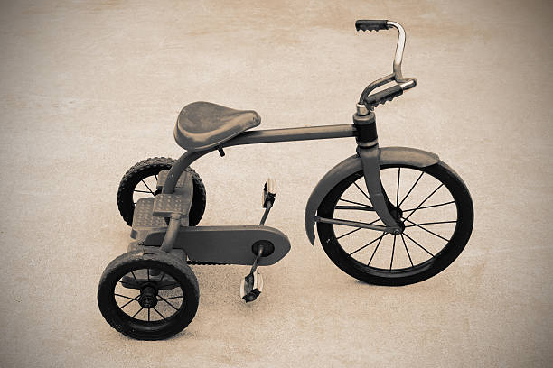 istock Sepia Old Fashioned Tricycle 145988249