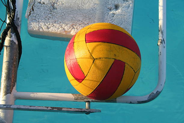 Waterpolo Ball stock photo