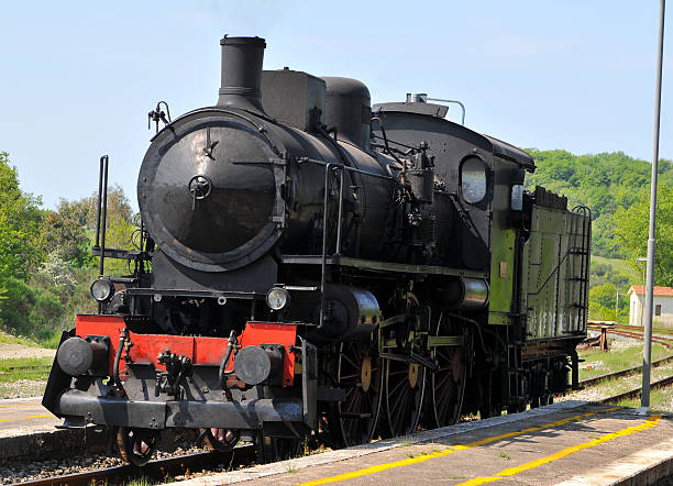 istock old steam locomotive 145988393