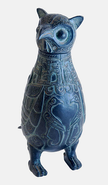 istock Antique Oriental Bird Figurine 145988399