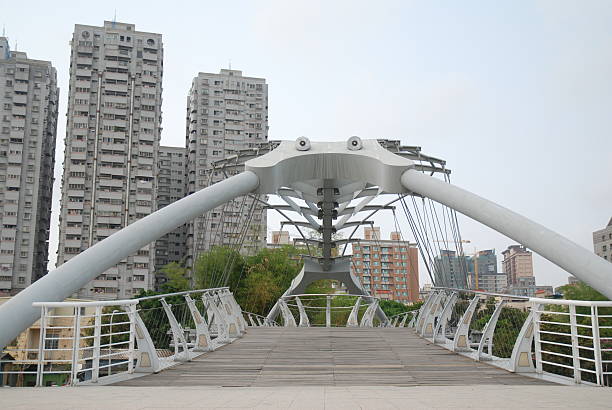 istock Funny Bridge at Love River in Kaohsiung Taiwan 145988409