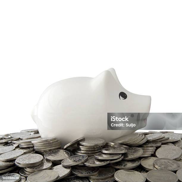 Piggy Bank Stock Photo - Download Image Now - Animal, Banking, Box - Container