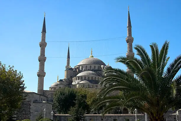 The Blue Mosque, in Istanbul, Turkey