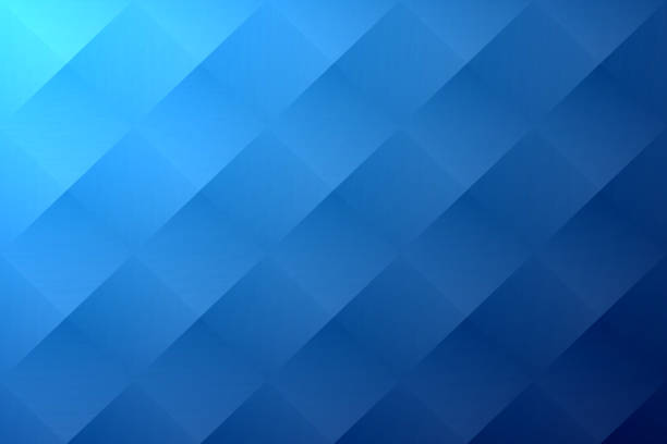 ilustrações de stock, clip art, desenhos animados e ícones de abstract blue background - geometric texture - wallpaper pattern pattern diamond shaped checked