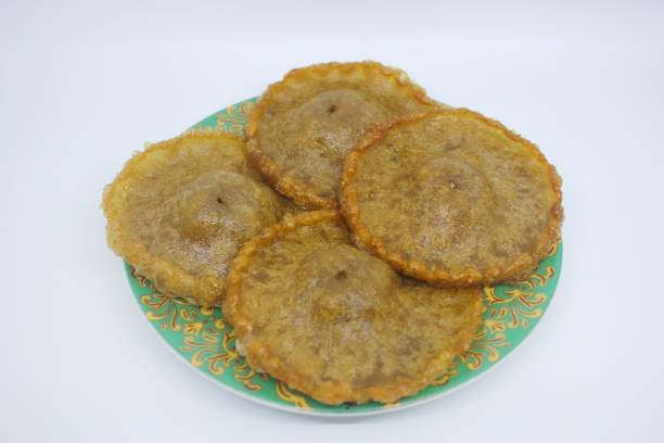 istock asian food cake cucur on white background 1459899916