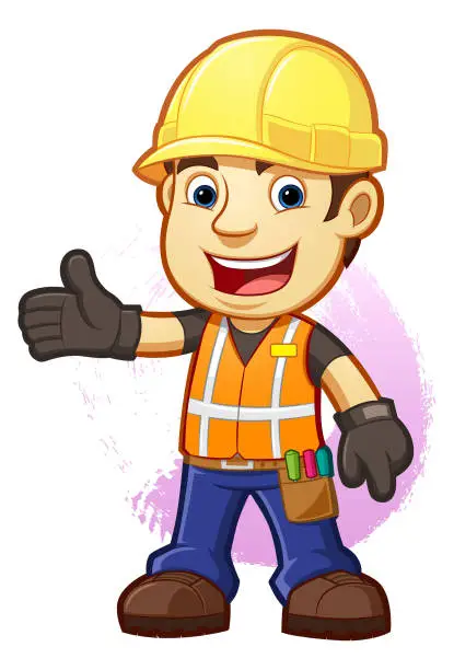 Vector illustration of Worker