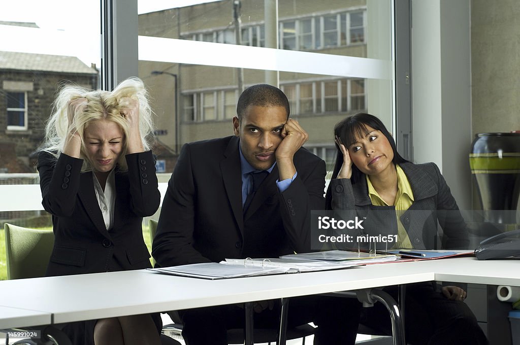 Business-Team-Meeting - Lizenzfrei Langeweile Stock-Foto