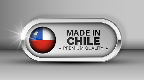 Made in Chile graphic and label. Some elements of impact for the use you want to make of it.