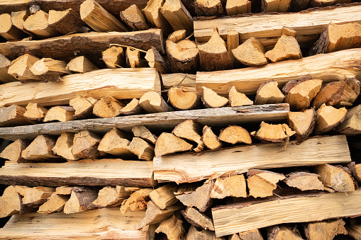 wood pile