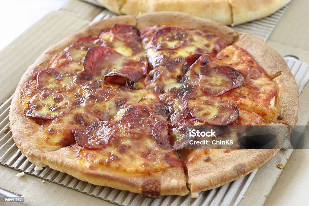 Pizza - Royalty-free Alimentação Não-saudável Foto de stock