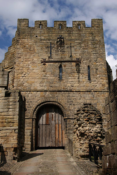 istock Wooden Door to the Keep 145991854
