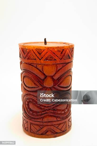 Tiki Candle Stock Photo - Download Image Now - Big Island - Hawaii Islands, Candle, Carving - Craft Product