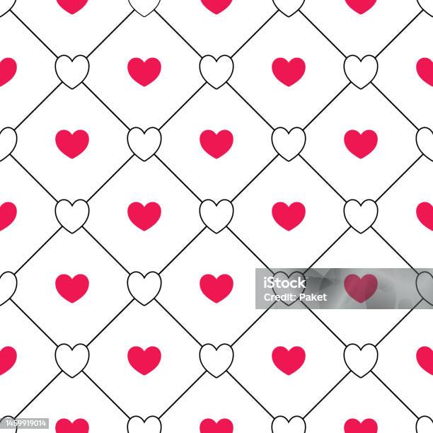 Stock Heart Pattern Seamless Hearts Pattern Stock Illustration - Download Image Now ...