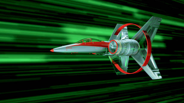 View of a spaceship and stars going up to the speed of light. / You can see the animation movie of this image from my iStock video portfolio. Video number: 1459438149