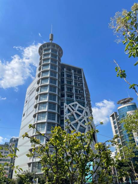 istock Vertical shot of a skyscraper 1459928819