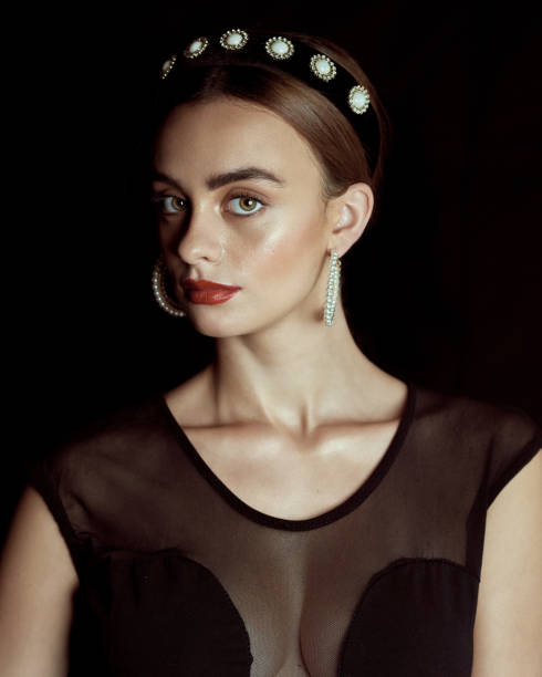 istock Young Woman studio portrait 1459928911