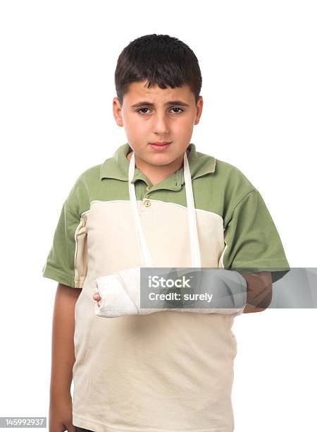 Junge Mit Broken Arm Stockfoto und mehr Bilder von Kind - Kind, Gebrochener Arm, Gipsverband