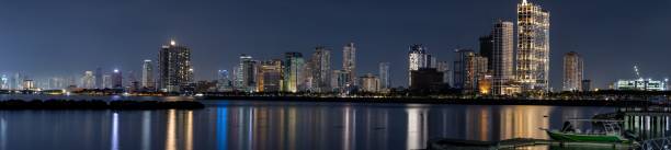 istock Manila bay at night in Philippines 1459930158