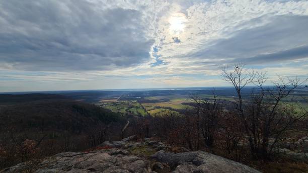 istock Landscape on a hill in early autumn 1459932196