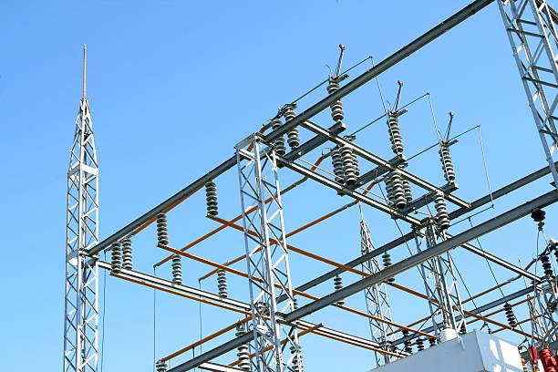 istock High voltage power plant - transformation station 145993508