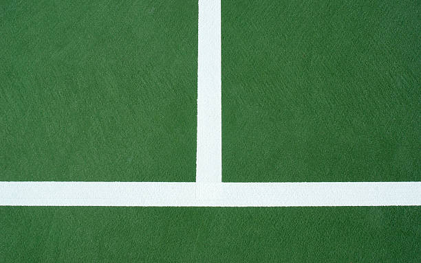 istock Tennis Court Boundary Lines 145993609