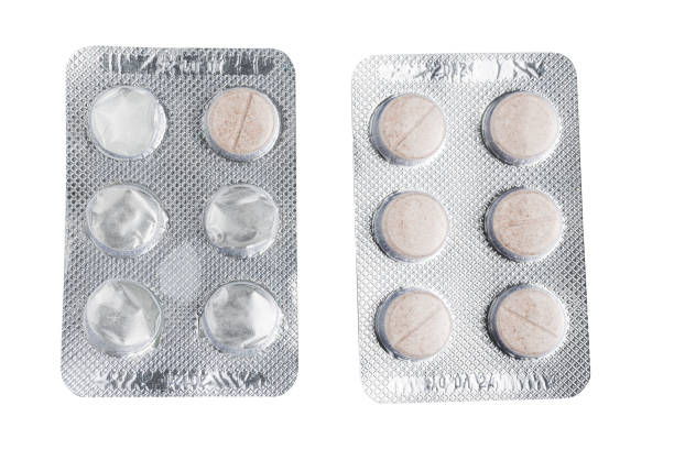 istock One new blister pack with pills and opened empty blister isolated on white background, top view, healthcare and medicine concept 1459941405