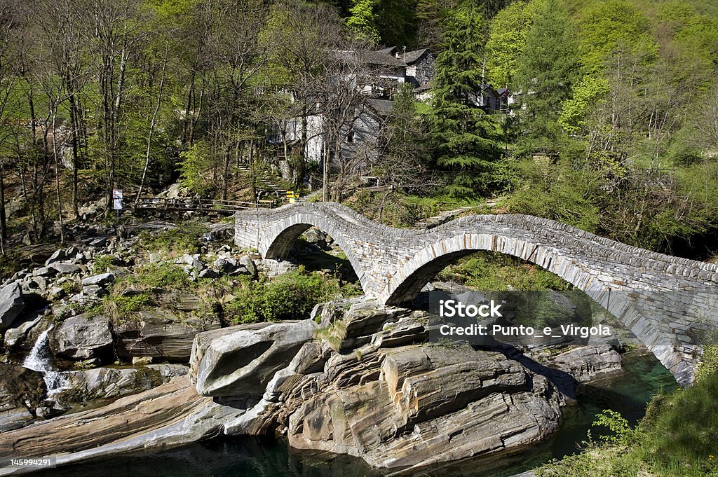 Die Brücke von Lavertezzo - Royalty-free 2008 Foto de stock