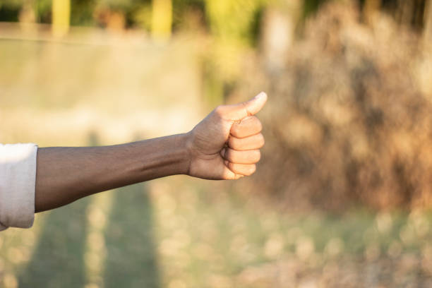 istock A human hand binds his own finger and the background is blurred 1459943183