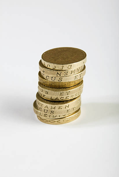 ten pounds stock photo