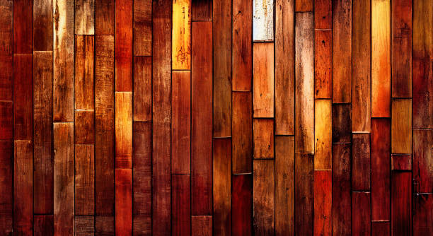 an old painted wood background stock photo
