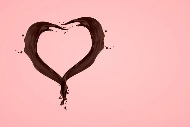 Chocolate splash, Valentines day celebration, valentines week and love day screen.