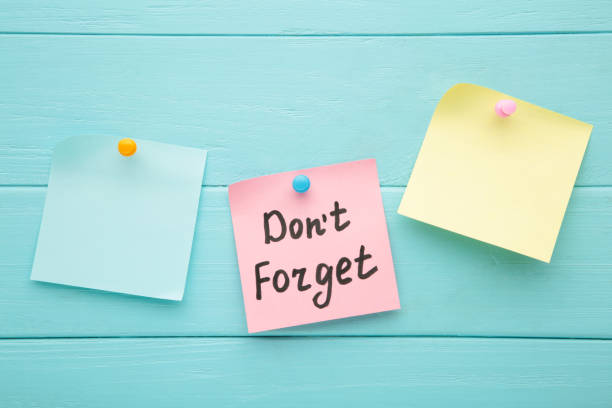 istock Don't forget date meeting remind reminder business concept note paper notepaper 1459955771